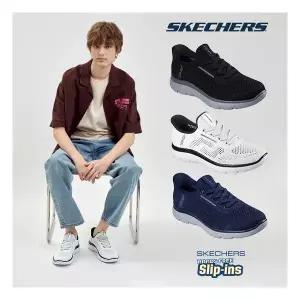 스케쳐스 26SS 최신상 남성용 핫썸머 써밋 슬립인스 워킹화