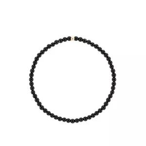 [롯데백화점]로이드 [GB] 3mm 오닉스 골든볼 14K GOLD 소원 팔찌 LWB26044G