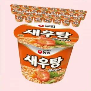 농심 새우탕 큰사발 115g 16개 4703127
