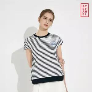 스테파넬 26SS 스트라이프 스트링 티셔츠 3종런칭 가격 89,900원
