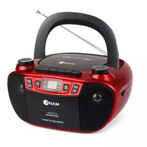 아남A90 포터블 카세트 CD플레이어 라디오 MP3/USB/카셋트/휴대용/교육/어학/학습용/가정/학교/CDP/PLAYER