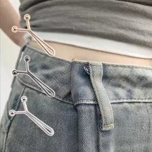 기장 바지 집게 수선 허리 사이즈 셀프 Y핀 둘레 줄이기