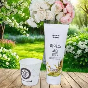 해피바스 라이스 클렌징폼200g