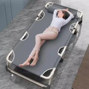 접이식 사무실 5단 조절 이동식 베드 간이 미니 침대