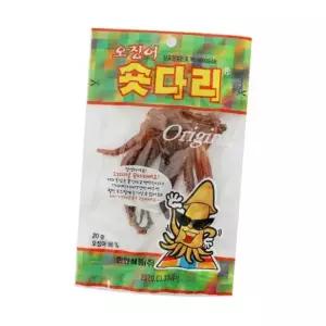 오징어 숏다리, 20g, 10개