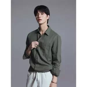 [폴햄]남성 컴포트 린넨 긴팔 셔츠 PHG2WC1080_P425726293