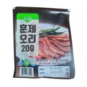 다향 훈제오리 200g 10팩