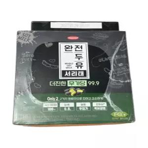한미사이언스 완전두유 더진한 서리태 무가당 99.9 190ml 80팩