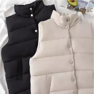 여성 겨울 데일리 패딩 조끼 패쪼 레이어드 쪼끼