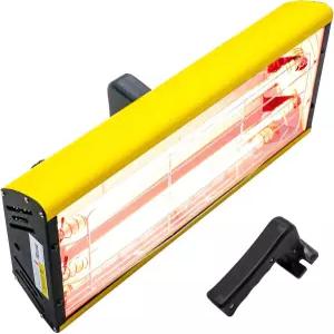 DATOUBOSS 적외선 페인트 경화 램프 2000W 단파 베이킹 건조기 110V 시간 스위치