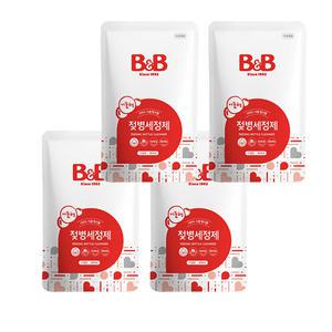 비앤비 젖병세정제 거품형 리필형 400ml x4개
