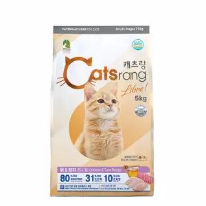 캐츠랑 리브레 5kg 캣츠랑 전연령 고양이사료