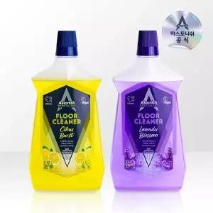 [아스토니쉬] 바닥 2종 세트 (바닥 클리너 라벤더 1000ml+시트러스 1000ml)