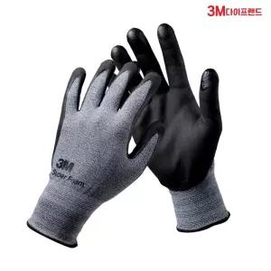 3M 컴포트 그립 슈퍼폼 터치장갑 스마트폰 터치 가능 작업장갑