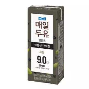 매일유업 매일두유 검은콩 저당 190ml x 48개