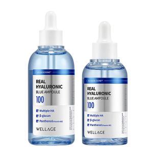 웰라쥬 리얼 히알루로닉 블루 앰플 100ml + 60ml