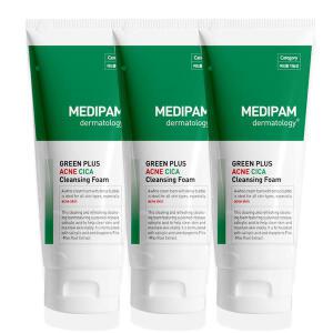 메디팜 여드름 진정 클렌징폼 220ml 3개