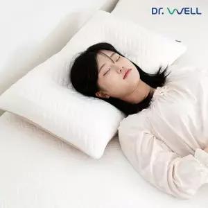 [닥터웰]바른 듀라론100% 에어메쉬 냉감 높낮이조절 경추베개