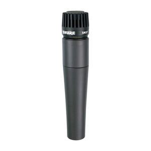 슈어 SM57 프로 XLR 다이내믹 마이크 - 악기용 프로페셔널 스튜디오 및 라이브 퍼포먼스 카디오이드 마이크, 드럼, 타악기, 악기 앰프 미킹(SM57-LC)용 녹음