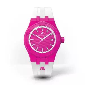 모리스라크로와 아이콘 TIDE 데이트 쿼츠 40mm 러버밴드 AI2008-FFFF1-3A0-0