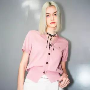 제너럴아이디어 WOMAN 텐셀 에센셜 하프 가디건 PINK WBD2L04527 780913