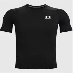 남성 HeatGear 아머 반팔 컴프레션 기능성 티셔츠 1361518-001-2