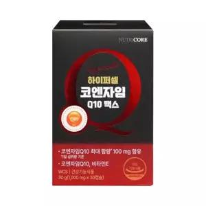 뉴트리코어 하이퍼셀 코엔자임Q10 맥스 1000mg x 30캡슐 / 1박스 / DY