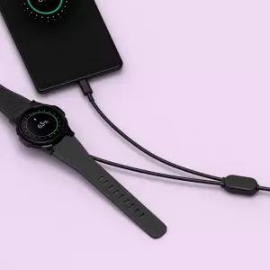 behagen LINK USB-C+갤럭시워치 2in1 마그네틱 충전 케이블 / TWID-W2CG