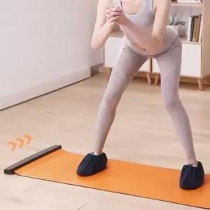 실내 하체 복근 운동 슬라이딩 보드 매트 180X50 요가매트 운동매트 홈트레이닝기구 TPE요가매트