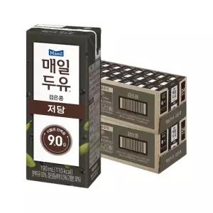매일두유 검은콩 저당 190ml 48개