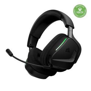 Xbox용 Corsair Void v2 MAX 무선 게이밍 헤드셋 - 동시 2.4GHz+블루투스, 돌비 애트모스, 70시간 배터리, 고속 충전, 투명 마이크 Carbon