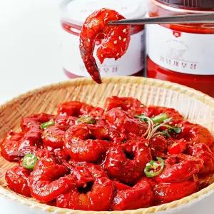 왕새우 선별! 당일 제조 양념 깐 새우장 500g