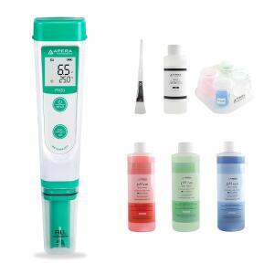 [미국배송] APERA 인스트루먼트 AI209-T VALUE SERIES PH20 PH 테스터 콤보 키트(유지보수 세트 포함) 및 간편한 보정을 위한 CALPOD 솔루션 홀더