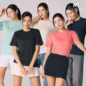 현대홈쇼핑 런칭가69000원골프 여성 라운드반팔티 5종 769254