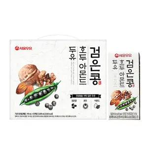 서울우유 검은콩호두아몬드두유 190mlx20개