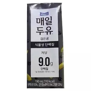 매일두유 검은콩 190ml 48팩 (최신제조)