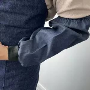 미술용팔토시 청토시 작업용 팔토시 데님 시보리 작업 용접 미술
