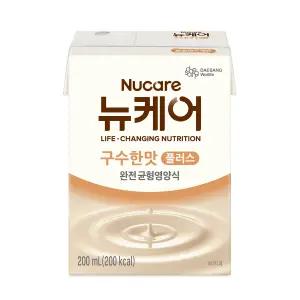 뉴케어 구수한맛 플러스 200ml x 24개입 환자식 1박스 환자영양식 암환자영양식 식사대용 노인영양식