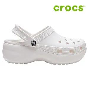 [하프클럽/크록스]크록스 샌들 /t1- 206750-100 / Womens Classic Platform Clog White