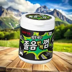 롯데 졸음번쩍껌통 87g 24개 1Box 사무실 간식 껌
