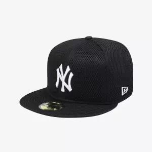 [롯데백화점]뉴에라 MLB 뉴욕 양키스 스페이서 메쉬 피티드캡 블랙 15206381