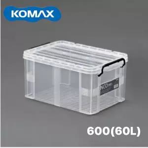 KOMAX 네오박스 600 60L 투명 리빙박스 수납함
