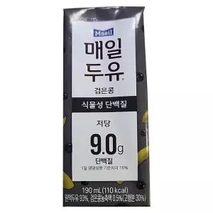매일두유 검은콩 190ml 48팩