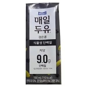매일두유 검은콩 190ml 48팩 (최신일자)