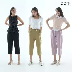 [도티 dotti] 도티 26SS 썸머 나일론 스판 7부 팬츠 3종 (D6NSW)
