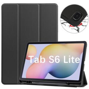 태블릿 파우치 S6 라이트 10 스탠드 커버 케이스 SM P610 P620 P619 연필 홀더 기금