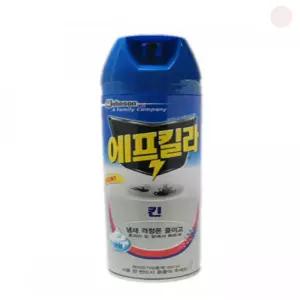 ^^혀니스토어 에프킬라 수성에어로졸 모기약 살충제 스프레이 500ML 킨 지네