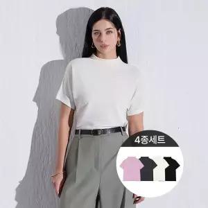 리베레츠 모크넥플리츠풀오버4종세트