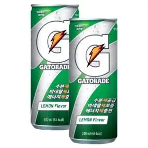 롯데 게토레이 레몬 240ml 30캔 이온음료 이온 파워에이드 포카리