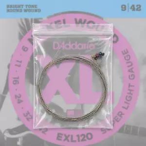 다다리오 기타줄 EXL120 일렉기타 스트링 벌크 세트줄